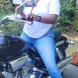 Classic Iron - Me and my dragon the day I bought her... '99 Honda Magna in amazing condition. 15K miles.