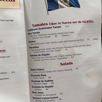 Antojitos Guatemaltecos - Menu - Latin American Near Me - El Cerrito, California Antojitos Guatemaltecos - Menu - Latin American Near Me - El Cerrito, California
