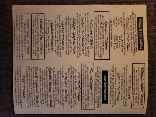Menu photo 4 Villaggio Italiano Silver Creek, NY Menu photo 4 Villaggio Italiano Silver Creek, NY