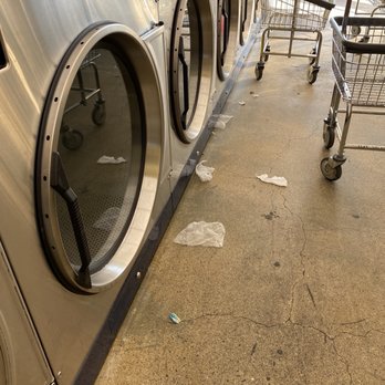 Solano Cleaning Center - Hair clumps and dryer sheets cover the floor - Laundromat Near Me - Albany, California Solano Cleaning Center - Hair clumps and dryer sheets cover the floor - Laundromat Near Me - Albany, California