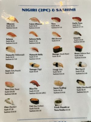 Menu photo 5 Sushi Fire - Fullerton Fullerton, CA