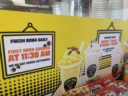 Menu photo 1 I Love Boba Los Angeles, CA Menu photo 1 I Love Boba Los Angeles, CA