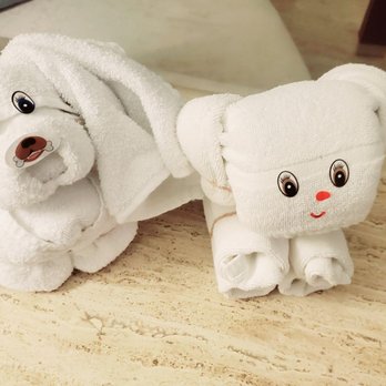 Excellence Riviera Cancún - Cute animals left on our bed. - Hotels Near Me - Puerto Morelos, ROO