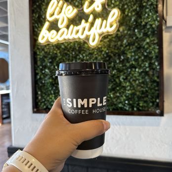 The Simple Coffee House - Honey Lavender Latte - Coffee & Tea Near Me - San Diego, California