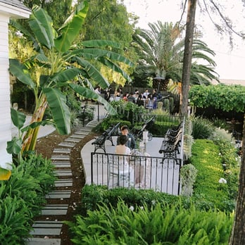 The Sepulveda Home - Overlooking the reception area with tables 9-11 and our sweetheart table - Venues & Event Spaces Near Me