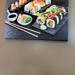 Not on the menu, but great decor. Not on the menu, but great decor.