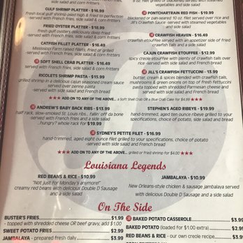 Buster's Place - Seafood Near Me - Covington, Louisiana
