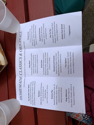 Menu photo 2 Cy's Deli Grand Lake, CO Menu photo 2 Cy's Deli Grand Lake, CO