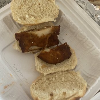 Bean Post Pub - Basically A dry store bought roll with a piece of reheated cutlet, no sauce, no lettuce, no pickles. NOTHING on it Dry as hell. - Beer, Wine & Spirits Near Me - Brooklyn, New York Bean Post Pub - Basically A dry store bought roll with a piece of reheated cutlet, no sauce, no lettuce, no pickles. NOTHING on it Dry as hell. - Beer, Wine & Spirits Near Me - Brooklyn, New York