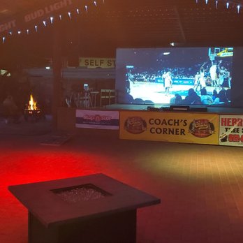Coach's Corner - One of several outdoor viewing areas. - Bars Near Me - Thunderbolt, Georgia