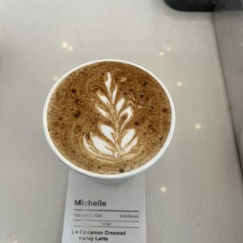Lavender & Honey - Cinnamon Creamed Honey Latte - 12 oz. - HOTCinnamon - Coffee & Tea Near Me - Pasadena, California Lavender & Honey - Cinnamon Creamed Honey Latte - 12 oz. - HOTCinnamon - Coffee & Tea Near Me - Pasadena, California