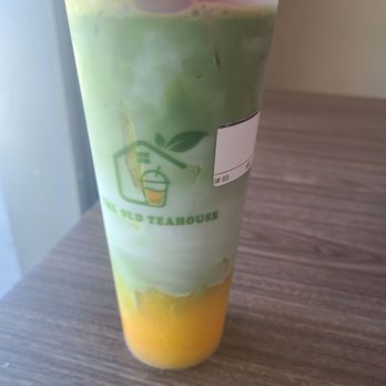 The Old Teahouse - Mango Matcha - Bubble Tea Near Me - Davis, California The Old Teahouse - Mango Matcha - Bubble Tea Near Me - Davis, California