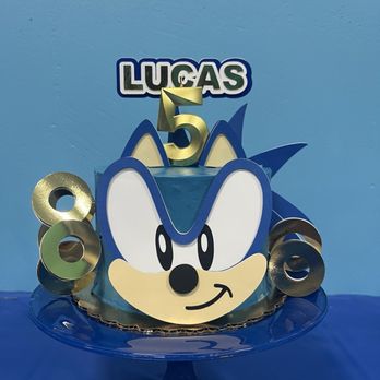 Simple Delights - I asked for a blue cake for a Sonic themed bday party. It was absolutely perfect and I just had to place the cake toppers to finish it off! - Ice Cream & Frozen Yogurt Near Me - San Mateo, California Simple Delights - I asked for a blue cake for a Sonic themed bday party. It was absolutely perfect and I just had to place the cake toppers to finish it off! - Ice Cream & Frozen Yogurt Near Me - San Mateo, California