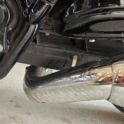 Battle Born Harley-Davidson - Oil spray after rising home for dealership.