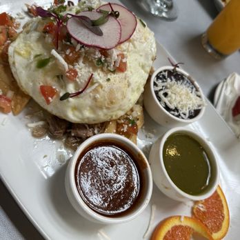 RJ Skillets - Chilaquiles with Carnitas - Mexican Near Me - Portland, Oregon RJ Skillets - Chilaquiles with Carnitas - Mexican Near Me - Portland, Oregon