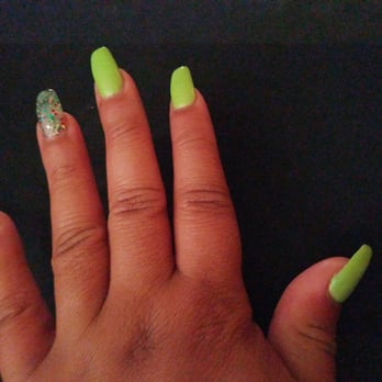 Fantasy Nails - These are a week old. - Nail Salons Near Me - Fairfield, California