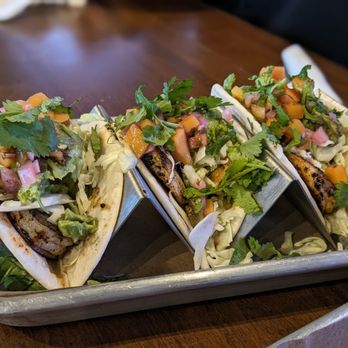 Bumpy Pickle - Shrimp tacos - Pickleball Near Me - Houston, Texas
