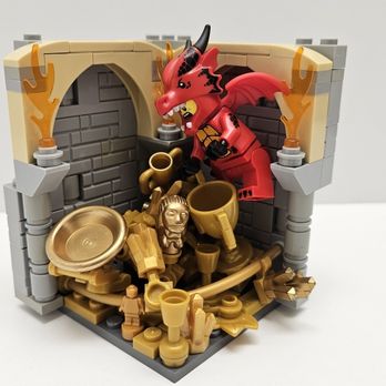 Mortarless Bricks - Custom built Minifigure environment - Toy Stores Near Me - San Diego, California