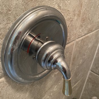 Maid Bright - Shower handle after they cleaned. - Home Cleaning Near Me - Herndon, Virginia Maid Bright - Shower handle after they cleaned. - Home Cleaning Near Me - Herndon, Virginia