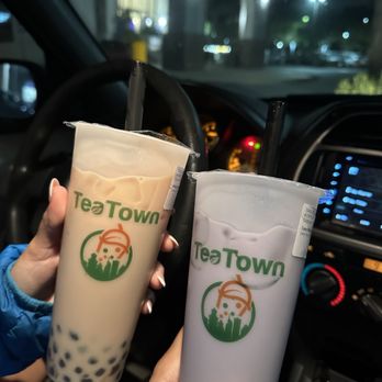 Tea Town - House Milk Tea and Taro Milk Tea with boba! - Bubble Tea Near Me - San Diego, California