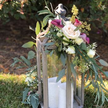 Flower Boutique - My lantern centerpiece for my wedding reception - Florists Near Me - Cherry Hill, New Jersey