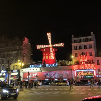 Rouge Bis - A view of the Moulin Rouge from the place! - Brasseries Near Me - Paris, 75 Rouge Bis - A view of the Moulin Rouge from the place! - Brasseries Near Me - Paris, 75