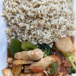 Rice King II - Chicken with garlic sauce