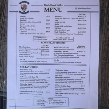 Black Heart Coffee - Menu - Coffee & Tea Near Me - Los Angeles, California Black Heart Coffee - Menu - Coffee & Tea Near Me - Los Angeles, California