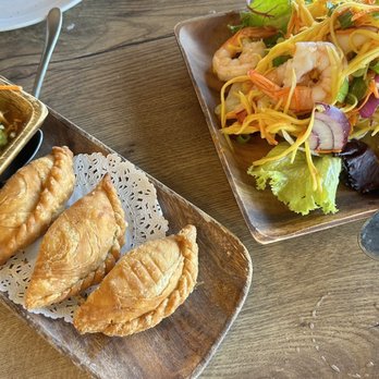 Andaman Thai - Curry Puff and Mango Salad - Thai Near Me - Walnut Creek, California Andaman Thai - Curry Puff and Mango Salad - Thai Near Me - Walnut Creek, California