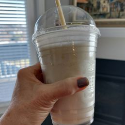 My most favorite drink in the universe and in all of history: Pina Colada Smoothie with extra vanilla cream and whipped cream. My most favorite drink in the universe and in all of history: Pina Colada Smoothie with extra vanilla cream and whipped cream.