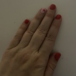 Valentine's Day gel nails Valentine's Day gel nails