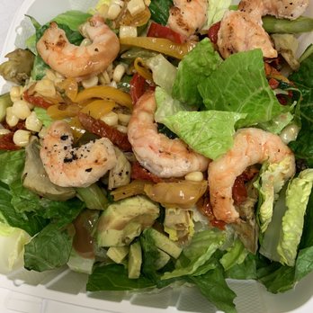 California Pizza Kitchen - My favorite roasted veggie salad with shrimp!! This is a half order! - Pizza Near Me - Mililani, Hawaii California Pizza Kitchen - My favorite roasted veggie salad with shrimp!! This is a half order! - Pizza Near Me - Mililani, Hawaii