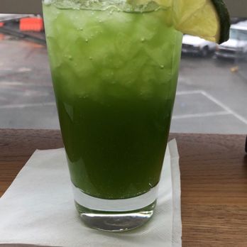 The Centurion Lounge - Amazing Matcha Tonic! Never would have thought Matcha green tea would mix well with alcohol, but sure enough it does! - Airport Lounges Near Me - Seattle, Washington The Centurion Lounge - Amazing Matcha Tonic! Never would have thought Matcha green tea would mix well with alcohol, but sure enough it does! - Airport Lounges Near Me - Seattle, Washington