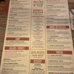 Menu Menu