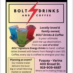 BOLT Drinks and Coffee