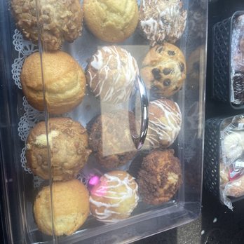Marylou's Coffee - Muffin selection 7/2024 - Coffee & Tea Near Me - Hyannis, Massachusetts Marylou's Coffee - Muffin selection 7/2024 - Coffee & Tea Near Me - Hyannis, Massachusetts