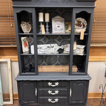 Eclectic Emporium - Upstyled China Cabinet - Home Decor Near Me - Clarksburg, West Virginia Eclectic Emporium - Upstyled China Cabinet - Home Decor Near Me - Clarksburg, West Virginia