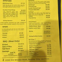 Silo’s - Menu
