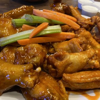 Anchor Bar - Wings. Medium, honey garlic and mango habanero - Chicken Wings Near Me - San Antonio, Texas Anchor Bar - Wings. Medium, honey garlic and mango habanero - Chicken Wings Near Me - San Antonio, Texas