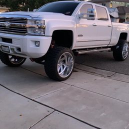 Black out tint , tinted my truck