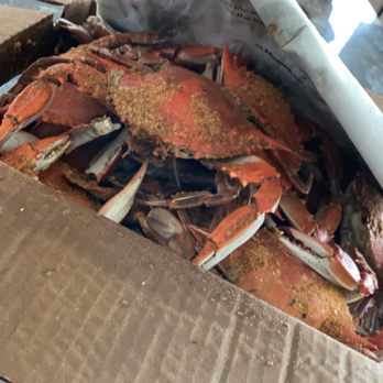Vernon & Steves Crabs - a box of crabs - Seafood Near Me - Woodbridge, Virginia Vernon & Steves Crabs - a box of crabs - Seafood Near Me - Woodbridge, Virginia