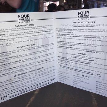 Four Friends Kitchen - Breakfast Menu - Southern Near Me - Denver, Colorado