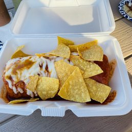Al Pastor Wet Burrito