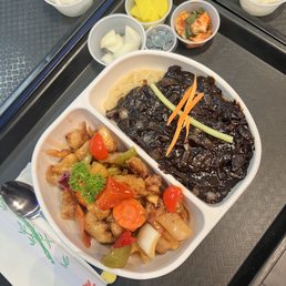 Jajong Myeon/Sweet & Sour Pork Jajong Myeon/Sweet & Sour Pork