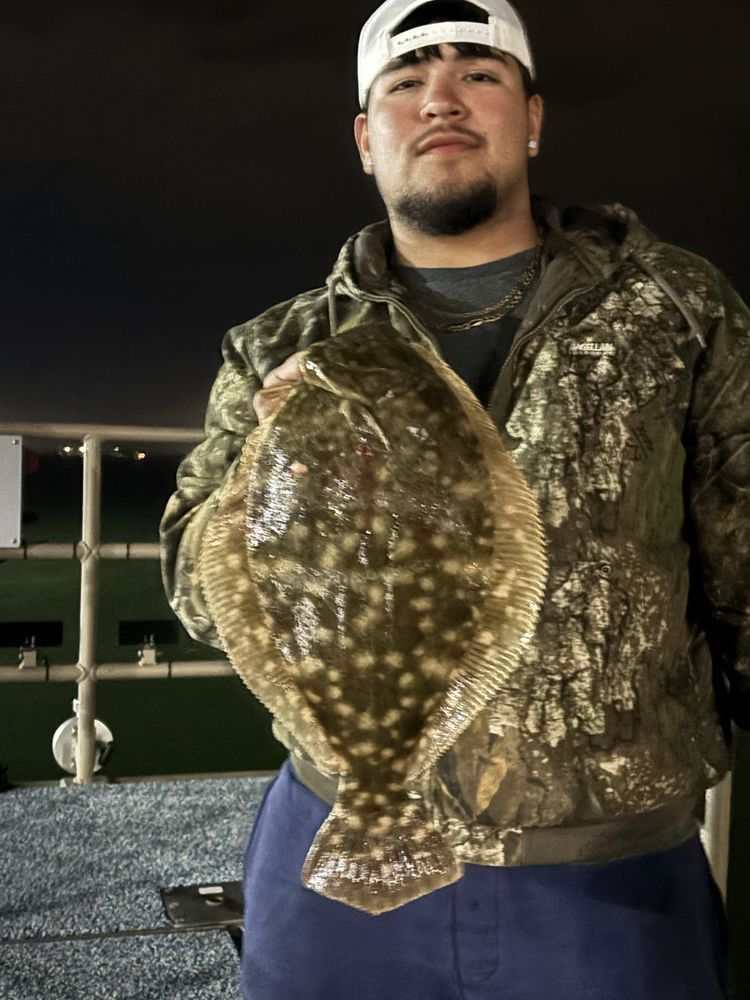 Galveston Flounder Company Logo