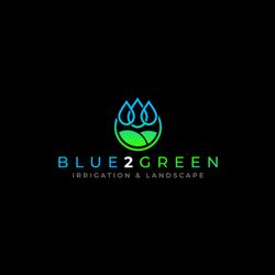 Blue 2 Green Irrigation & Landscape - Blue 2 Green logo