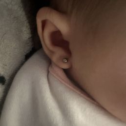 Right piercing. Right piercing.