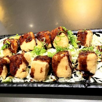 Nudo Ramen House - The appetizing Fried Tofu with its delicious sauce on top! - Ramen Near Me - Spokane, Washington Nudo Ramen House - The appetizing Fried Tofu with its delicious sauce on top! - Ramen Near Me - Spokane, Washington