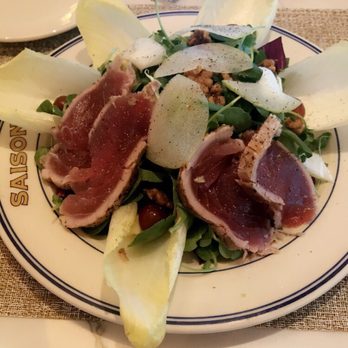 Saison - Endive salad with Tuna - French Near Me - Newark, New Jersey Saison - Endive salad with Tuna - French Near Me - Newark, New Jersey