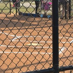 Gordon Henry Park - Freshly striped! Ready for the big five year old baseball game!